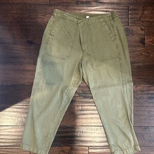 J.Crew Olive Green Women's Pants Size 14